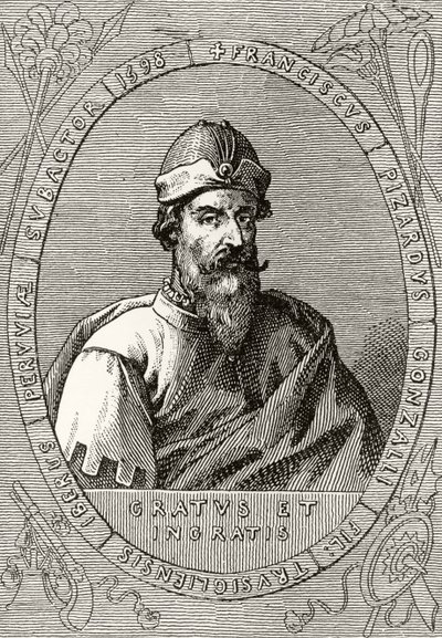 Francisco Pizarro Gonzalez by Unbekannt Unbekannt